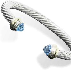 Blue-Gem-Tipped-Bracelet